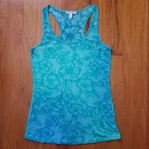 BOGO 🌿 dELiA*s Teal Green Ombre Hawaiian Tank